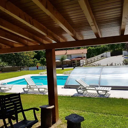 House With 4 Bedrooms In With Wonderful Mountain View Shared Pool Terrace * Cabeceiras de Basto